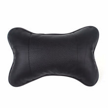 Load image into Gallery viewer, 1pc PVC Leather Breathable Mesh Auto Car Neck Rest Headrest Cushion Pillow