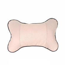 Load image into Gallery viewer, 1pc PVC Leather Breathable Mesh Auto Car Neck Rest Headrest Cushion Pillow