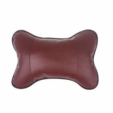 Load image into Gallery viewer, 1pc PVC Leather Breathable Mesh Auto Car Neck Rest Headrest Cushion Pillow